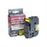 Brother P-Touch 1" Extra Strength Adhesive - Black on Yellow - 26.2 ft